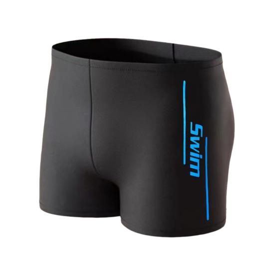 Elastische Badehose für Herren, schnelltrocknend, verlegenheitsfreie Strandshorts, U-förmiger Schritt, Kordelzug in der Taille, Boxershorts für Wassersport, Surfen XL himmelblaue von Joom DACH