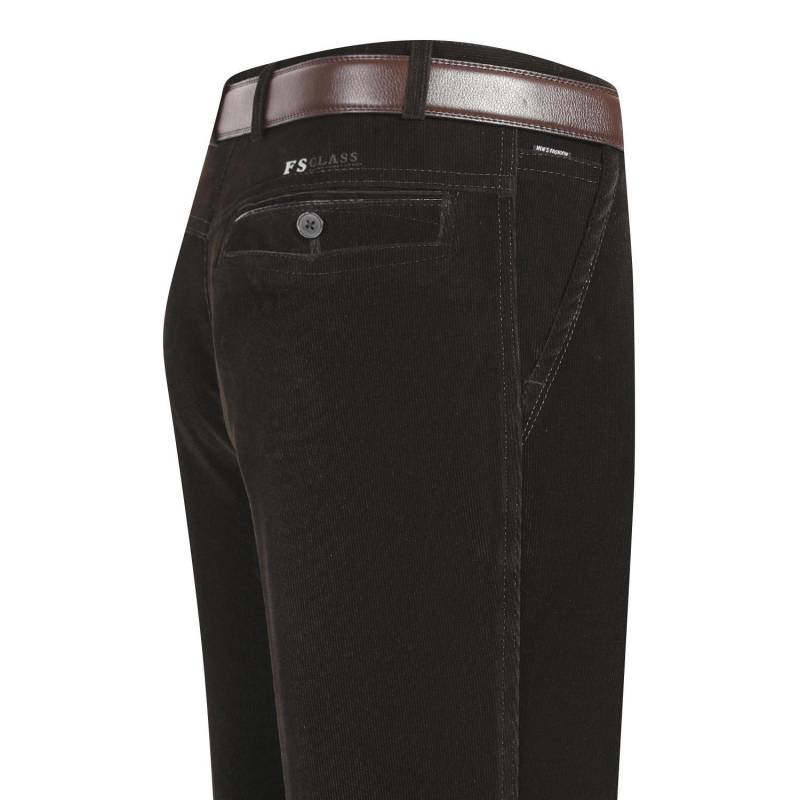 Elastische Cordhose mit hoher Taille für Herren – lässige, gerade Hose für den Herbst Size 35 2 feet 8 waist dunkle khaki von Joom DACH