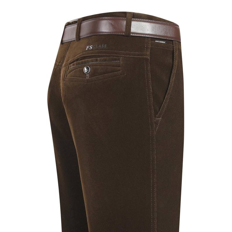 Elastische Cordhose mit hoher Taille für Herren – lässige, gerade Hose für den Herbst Size 40 3 feet 1 waist khaki von Joom DACH