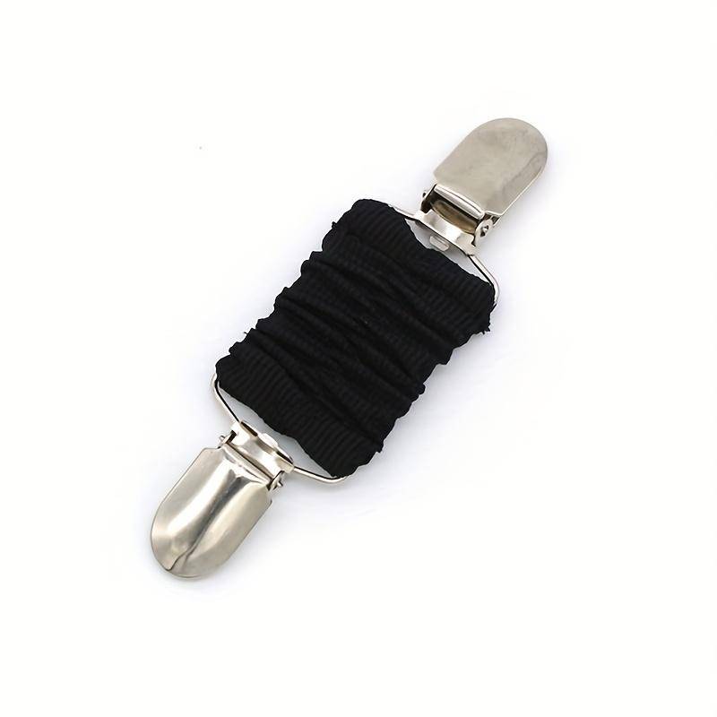 Elastische Kleidung Clip Brosche Pins Pullover Schal Cape Pins Für Frauen Mädchen Kleidung schwarz von Joom DACH