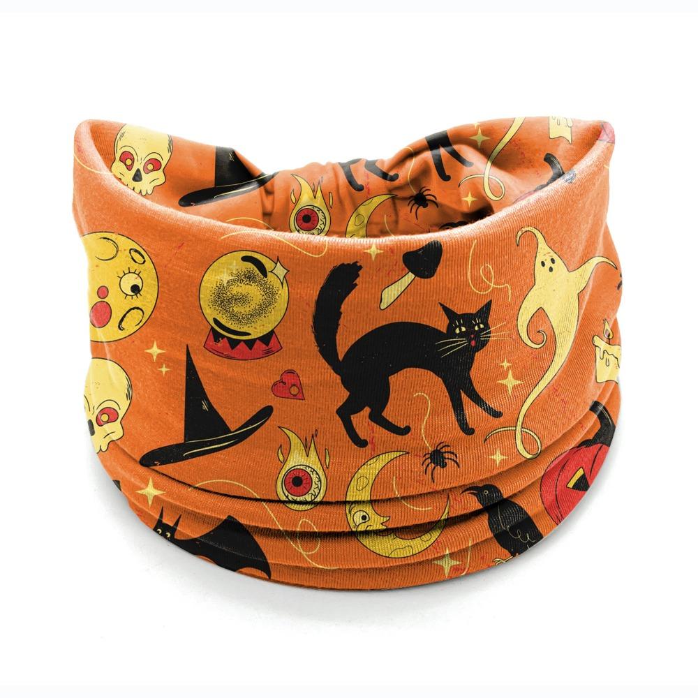 Elastische breite Stirnbänder Halloween weiche Bandana neue Haar Schal Mädchen Style 4 von Joom DACH