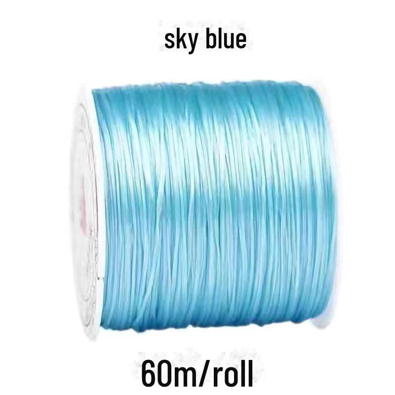 Elastisches Perlenarmbandseil – verschleißfest, Gummiband für Perlenbastelarbeiten von Joom DACH