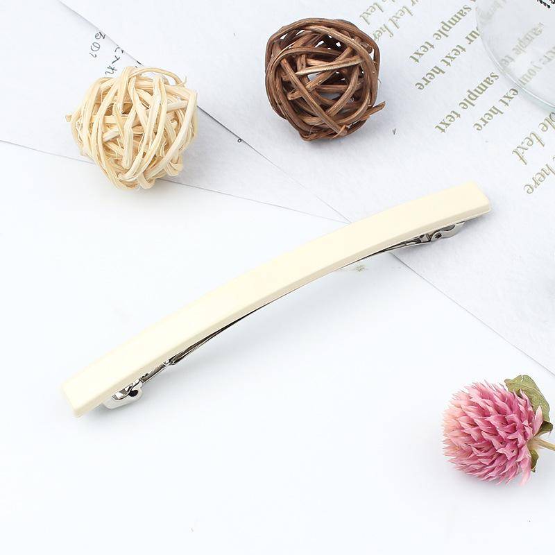 Elegante Frühlings-Haarspange im französischen Stil, ein Wort, Haarspange für Damen, modische Haarklammern, Haarspangen, Haarspangen, Mädchen-Haar-Accessoires 105*7*10mm von Joom DACH