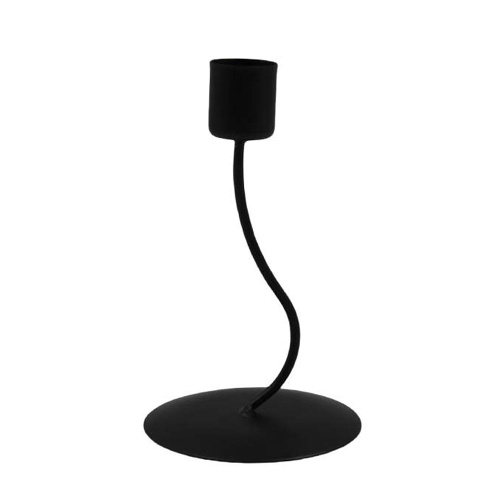Eleganter Metall-Kerzenhalter Nordische Stile Dekorativer Eisen Kegelförmiger Kerzenständer Leuchter für Heimtisch Mittelstücke B von Joom DACH