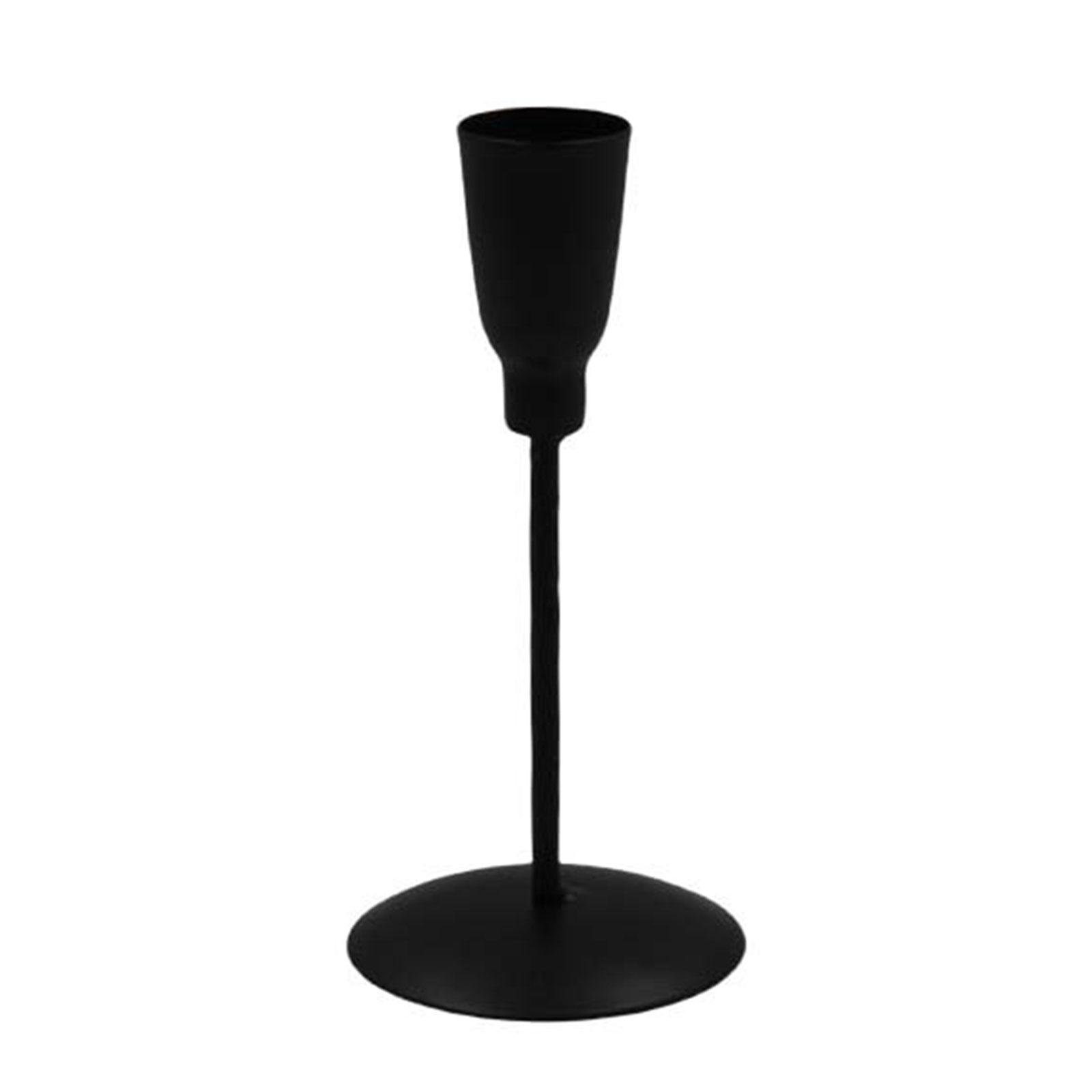 Eleganter Metall-Kerzenhalter Nordische Stile Dekorativer Eisen Kegelförmiger Kerzenständer Leuchter für Heimtisch Mittelstücke D von Joom DACH