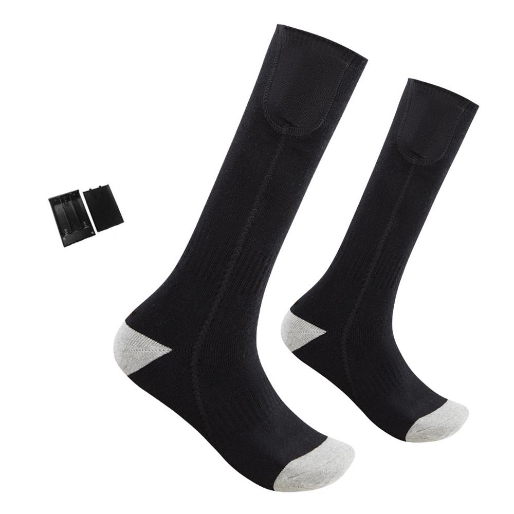 Elektrisch beheizte Socken, batteriebetriebene Wärmesocken für kaltes Wetter für Männer und Frauen beim Reiten im Freien type B von Joom DACH