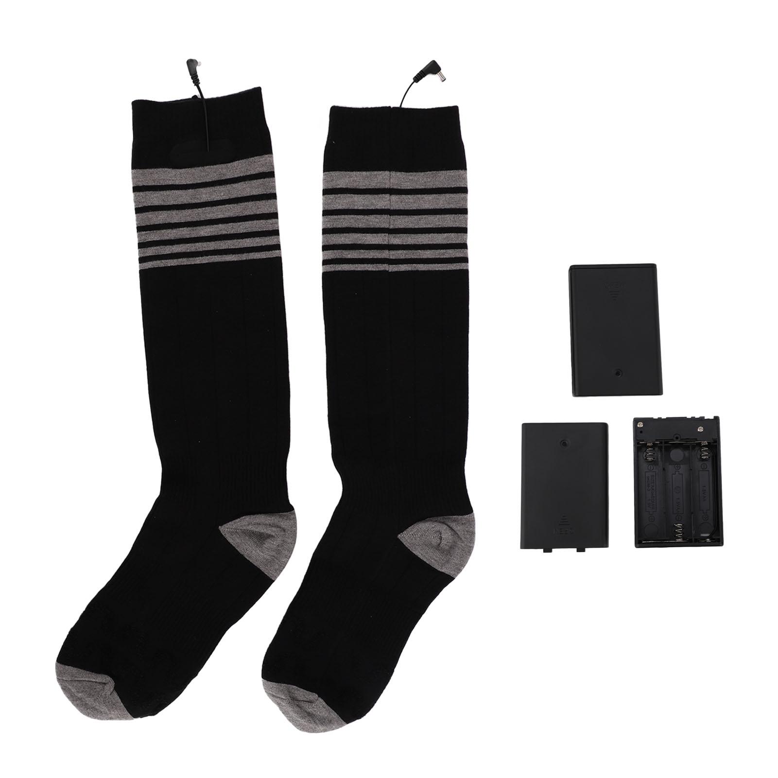 Elektrisch beheizte Socken für Herren Damen Batteriebeheizte Socken mit 3 Heizstufen zum Jagen Wandern von Joom DACH