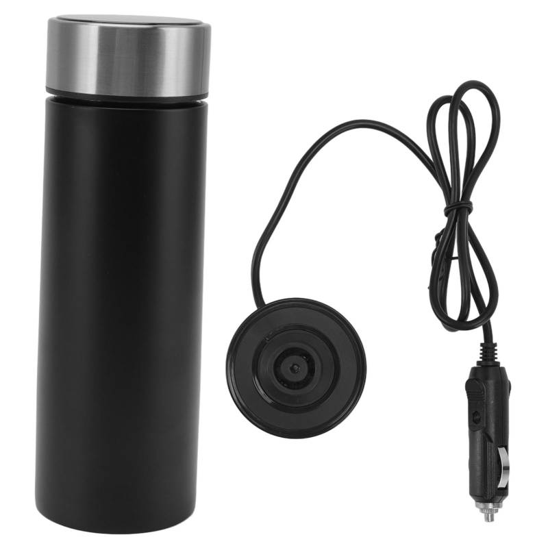 Elektrisch beheizter Becher Smart Schwarzes LED-Display Temperaturregelung Milch Kaffeetasse mit L von Joom DACH