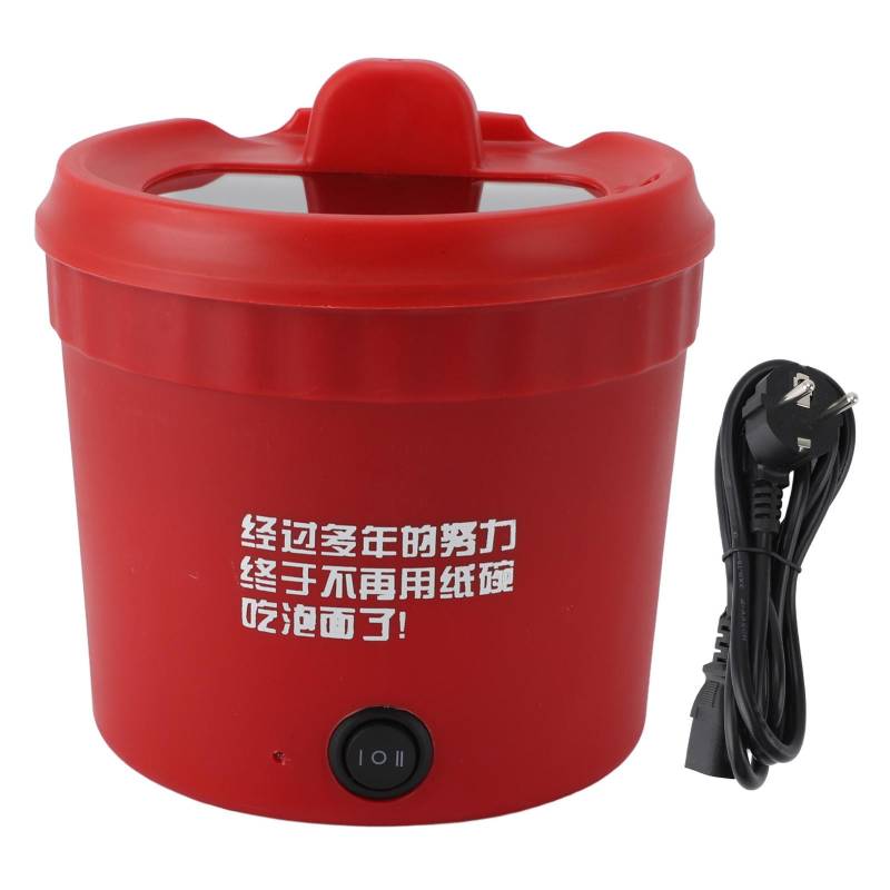 Elektrischer Topf Multifunktional Tragbar 1,2L 450W Gleichmäßige Erwärmung Antihaftbeschichtung Abnehmbares Stromkabel L(for 6.5-9kg) von Joom DACH