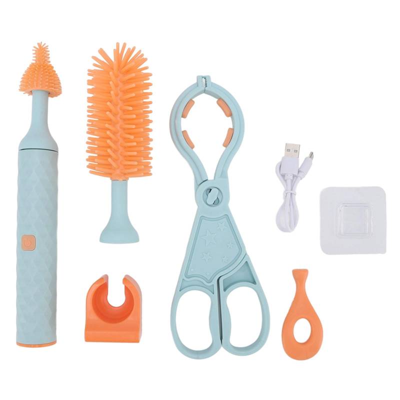 Elektrisches Baby Silikon Saugflaschenbürsten Set Wasserdicht IP65 Ergonomische Silikon Babyflasche von Joom DACH