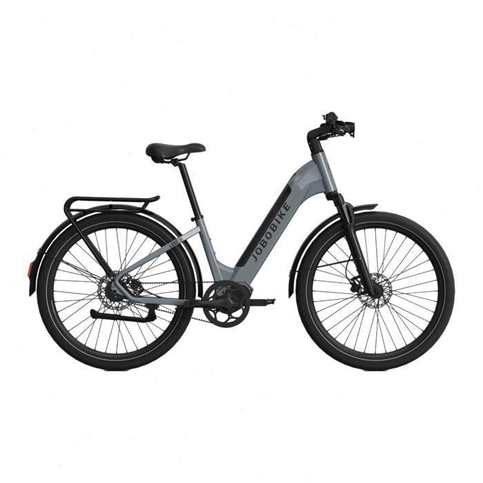 Elektrofahrrad - JOBOBIKE - Luxus - 250 W - 36 V - 15 Ah - Mittelmotor - 27,5 Zoll - Grau grau von Joom DACH