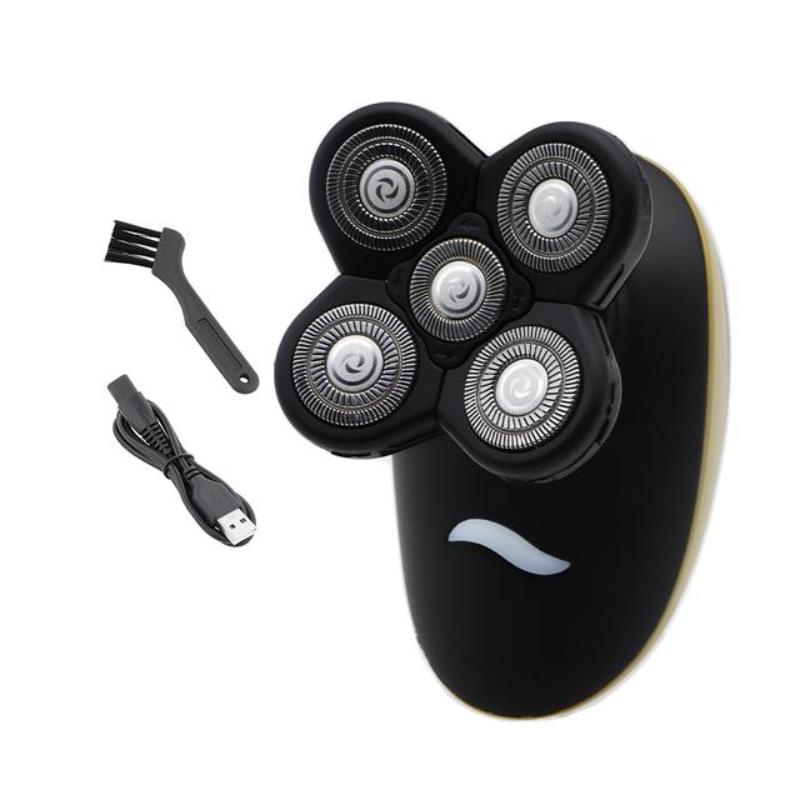 Elektrorasierer, wiederaufladbar, Rasierer für Glatzen, Bartschneider, multifunktionales Pflegeset, Elektrorasierer, Nass- und Trockenrasierer für Männer Standard Edition von Joom DACH