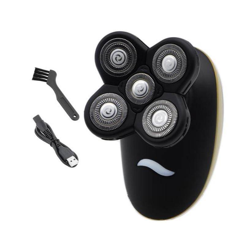 Elektrorasierer, wiederaufladbar, Rasierer für Glatzen, Bartschneider, multifunktionales Pflegeset, Elektrorasierer, Nass- und Trockenrasierer für Männer Standard Edition Elektrorasierer, wiederaufladbar, Rasierer für Glatzen, Bartschneider, multifunktionales Pflegeset, Elektrorasierer, Nass- und Trockenrasierer für Männer Standard Edition von Joom DACH