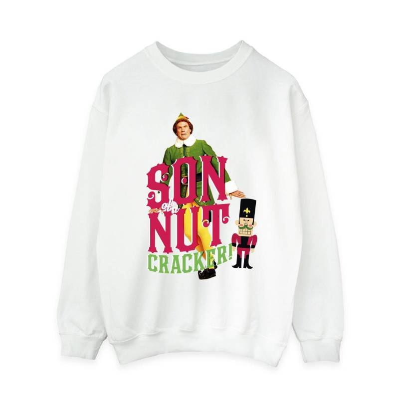 Elf Damen/Damen Sohn eines Nussknacker Sweatshirt XXL weiß von Joom DACH