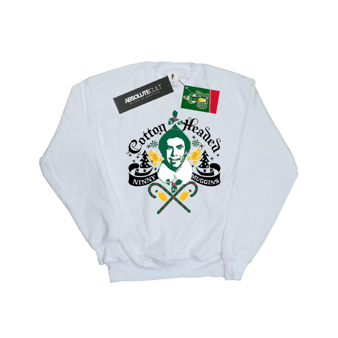 Elf Girls Headed Ninny Muggins Sweatshirt 12-13 weiß Elf Girls Headed Ninny Muggins Sweatshirt 12-13 weiß von Joom DACH