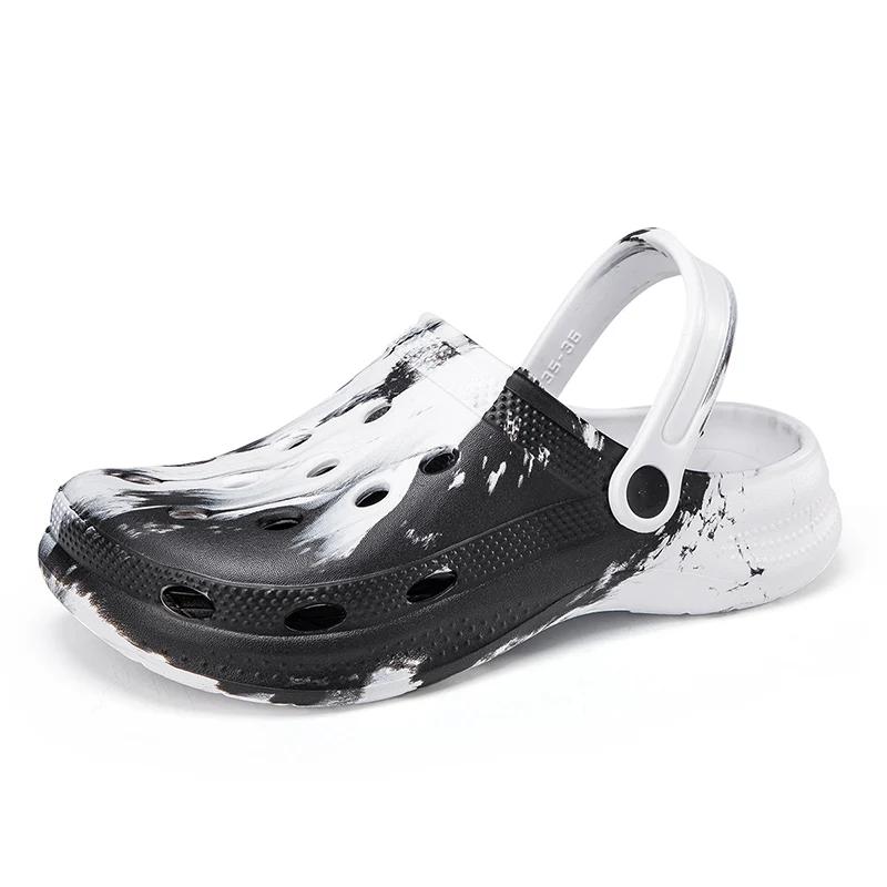 Eltern-Kind Gemischte Farben EVA Hausschuhe Paar Leichte Schuhe für Männer Hohe Qualität Wasserdicht Haus Sandalen Frauen Bequeme Pantolette 35-36 von Joom DACH