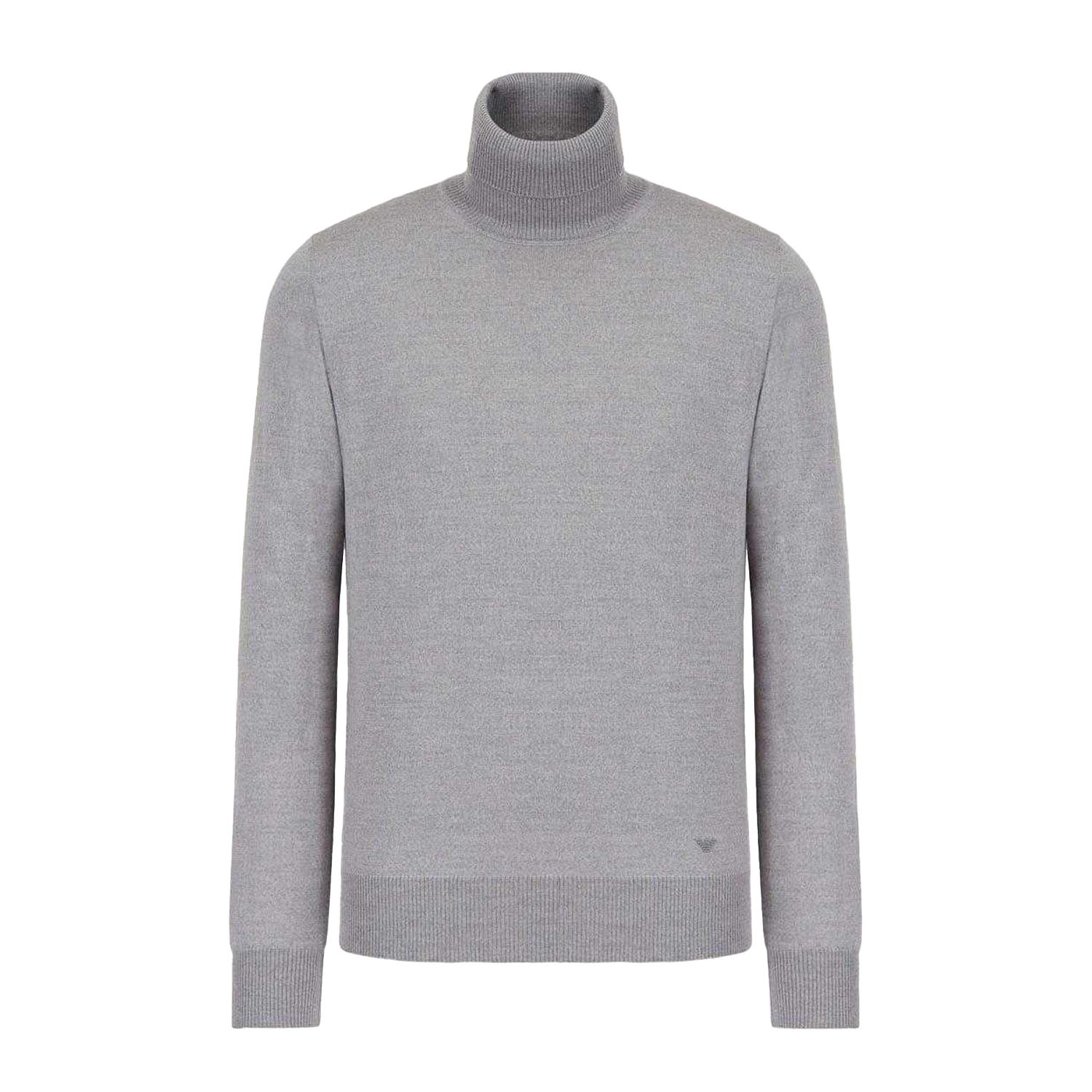 Emporio Armani Herren Rollkragenpullover Top 3XL grau von Joom DACH