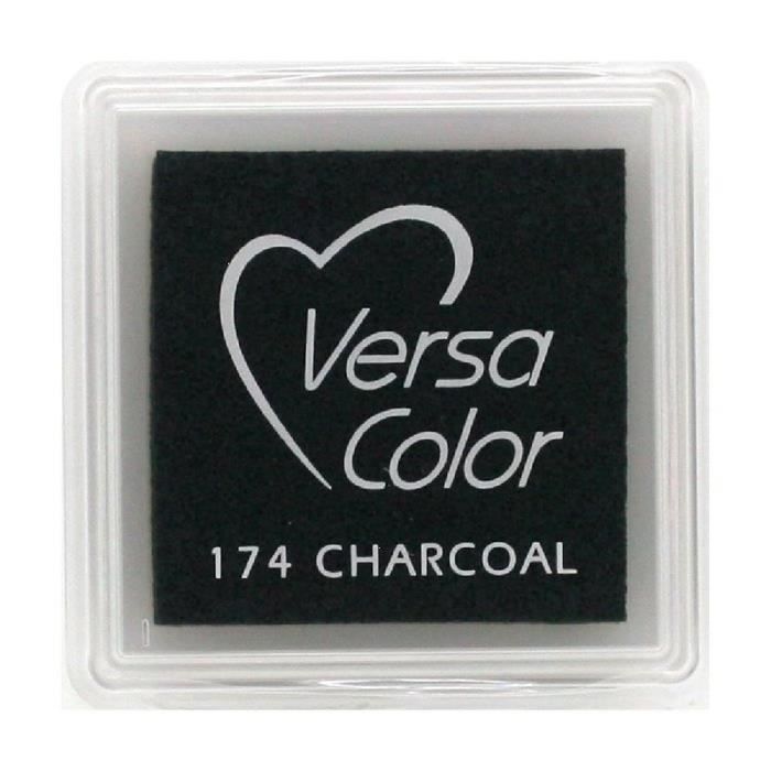 VersaColor Mini-Stempelkissen für Tsukineko-Stempel – VersaColor:Holzkohle von Joom DACH