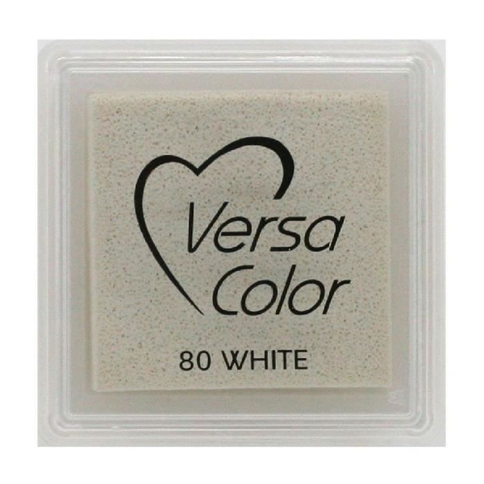 VersaColor Mini-Stempelkissen für Tsukineko-Stempel – VersaColor:Weiß von Joom DACH