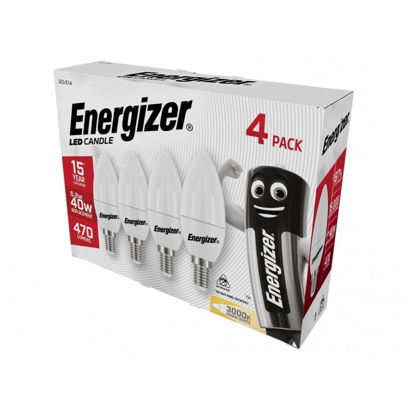Energizer LED Opal Kerze Nicht dimmbare Glühbirne SES (E14) tropischer regenwald-farbe von Joom DACH