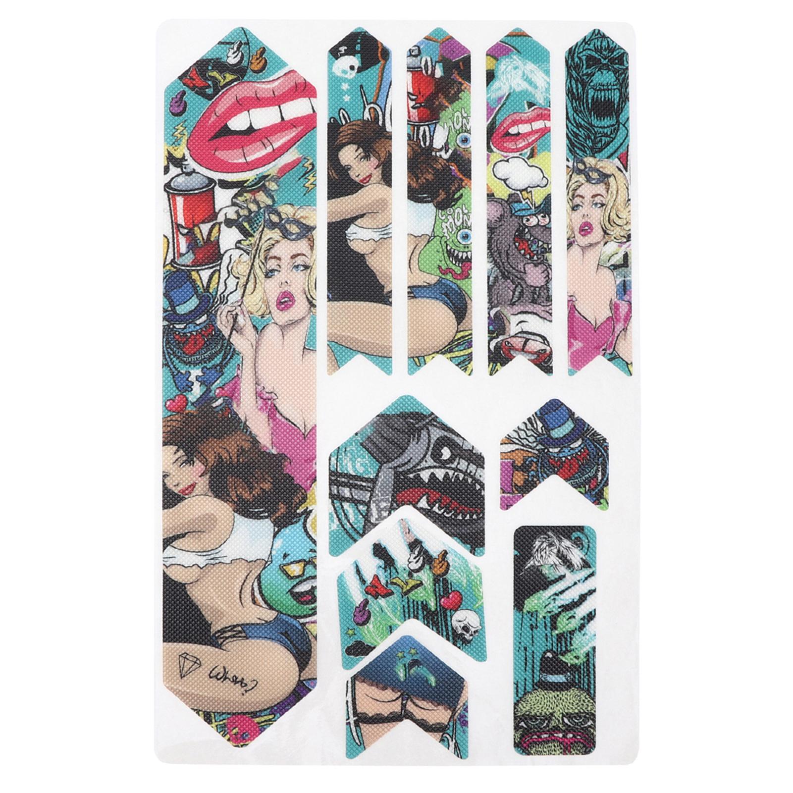 Enlee Mountainbike Rahmen Anti-Scratch Wasserdichte Schutz Aufkleber Paster Schutz Abdeckung von Joom DACH