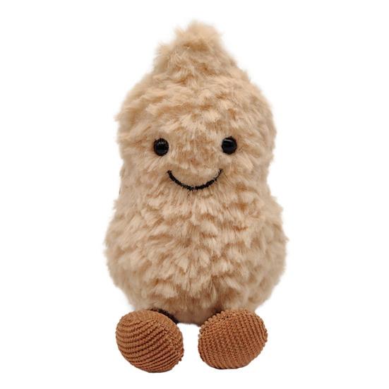 Erdnuss-Plüschpuppe, 16 cm, Erdnuss-Plüschtiere, süße Schlüsselanhänger-Taschendekoration, Geburtstagsgeschenk für Kinder und Freundinnen von Joom DACH