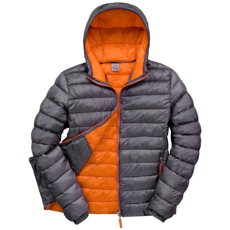 Ergebnis Urban Herren Snow Bird Kapuzenjacke XXL grau/orange von Joom DACH