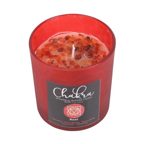 Etwas anderes Erdbeerwurzel-Chakra-Duftkerze One Size rot von Joom DACH