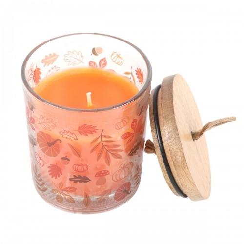 Etwas anderes Zimt-Orange-Herbstblätter-Kerze One Size orange von Joom DACH