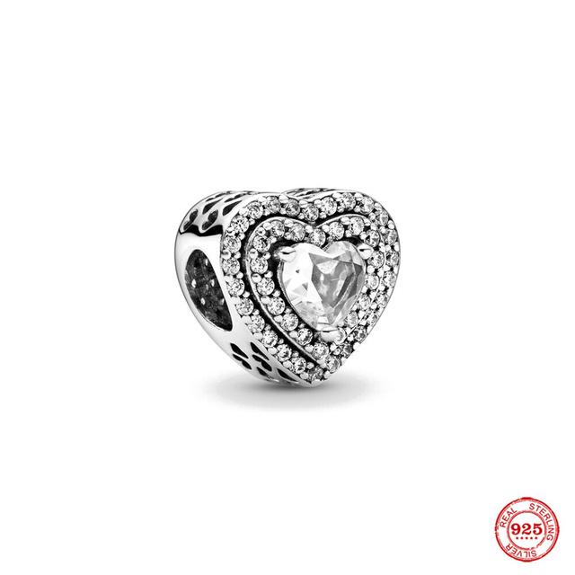 Europa 925 Sterling Silber Familie Charm Fit Original Armband Schmuck Anhänger Junge Mädchen Funkelnde Mutter Perle Schwestern Baumeln von Joom DACH