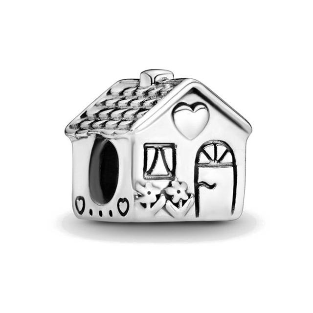 Europa 925 Sterling Silber Familie Charm Fit Original Armband Schmuck Anhänger Junge Mädchen Funkelnde Mutter Perle Schwestern Baumeln von Joom DACH