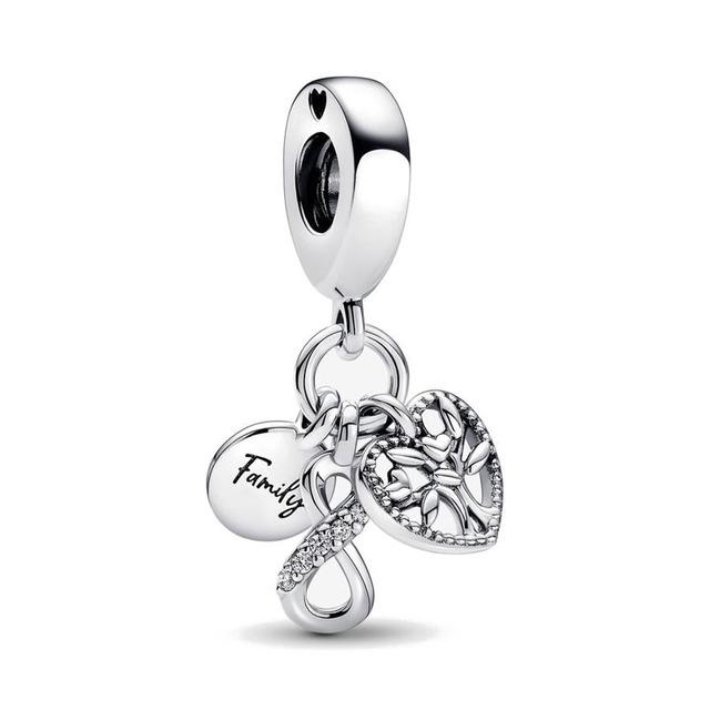 Europa 925 Sterling Silber Familie Charm Fit Original Armband Schmuck Anhänger Junge Mädchen Funkelnde Mutter Perle Schwestern Baumeln Europa 925 Sterling Silber Familie Charm Fit Original Armband Schmuck Anhänger Junge Mädchen Funkelnde Mutter Perle Schwestern Baumeln von Joom DACH