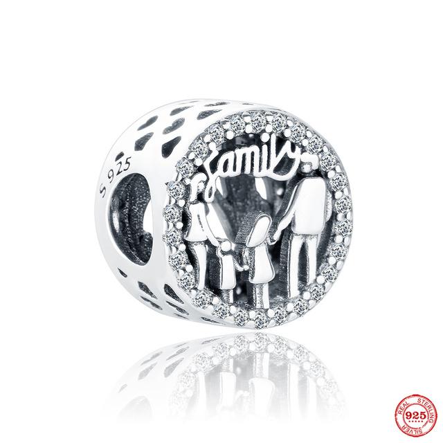 Europa 925 Sterling Silber Familie Charm Fit Original Armband Schmuck Anhänger Junge Mädchen Funkelnde Mutter Perle Schwestern Baumeln Europa 925 Sterling Silber Familie Charm Fit Original Armband Schmuck Anhänger Junge Mädchen Funkelnde Mutter Perle Schwestern Baumeln von Joom DACH