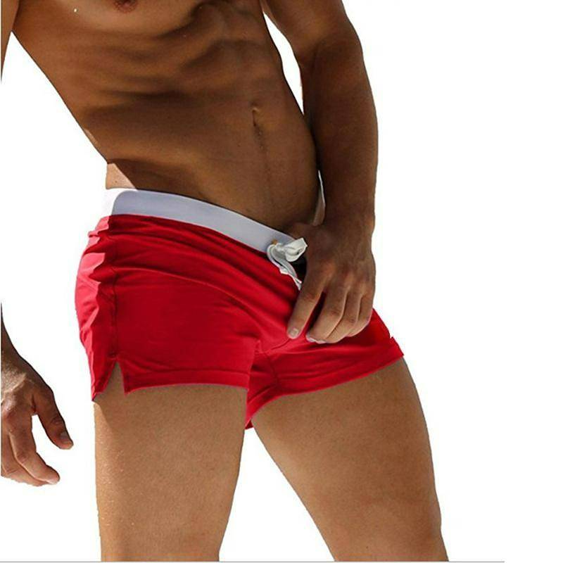 Europa und die Vereinigten Staaten Mode Herren Strandhosen Atmungsaktive Shorts Schnelltrocknende Hosen Flache Ecke Strandhosen Badehose 2XL rot Europa und die Vereinigten Staaten Mode Herren Strandhosen Atmungsaktive Shorts Schnelltrocknende Hosen Flache Ecke Strandhosen Badehose 2XL rot von Joom DACH