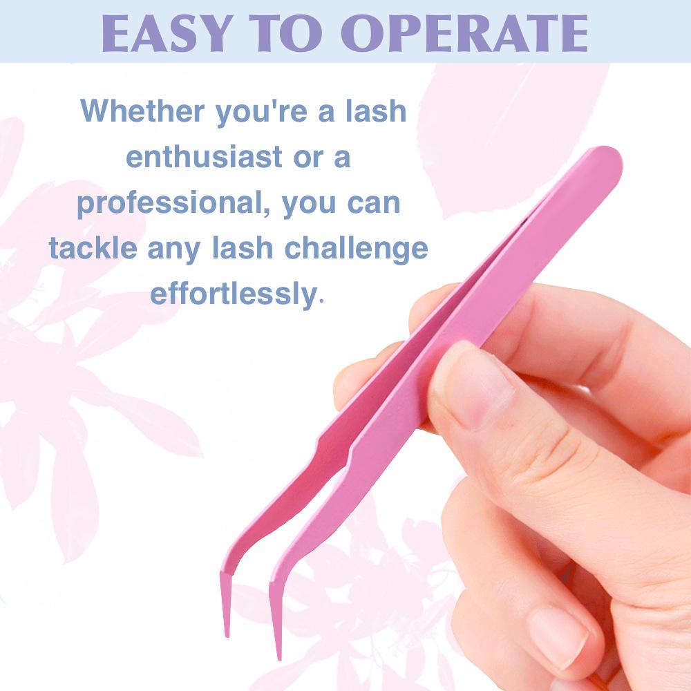 Europäisches & Amerikanisches Segmentiertes Farbige Falsche Wimpern Set - Flachheit Neues Buch mit Einzelbüschel Puppenwimpern Matches the image6 von Joom DACH