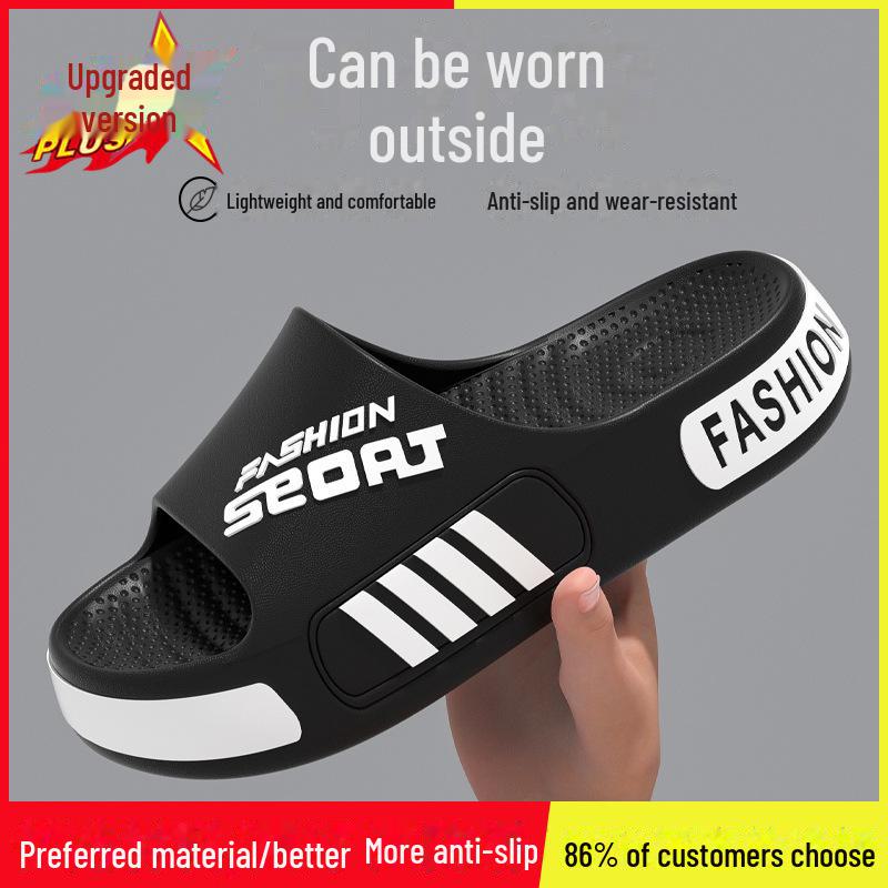 Eva Herren-Outdoor-Sandalen mit rutschfester Sohle, geruchsneutral, ideal für den Sommergebrauch im Innenbereich, für Männer und Frauen 46-47 [Fits 45-46] von Joom DACH