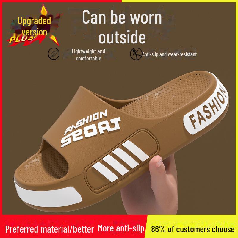 Eva Herren-Outdoor-Sandalen mit rutschfester Sohle, geruchsneutral, ideal für den Sommergebrauch im Innenbereich, für Männer und Frauen 48-49 [Fits 47-48] von Joom DACH