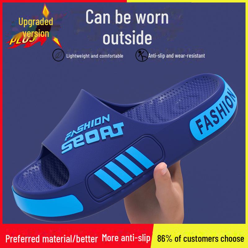 Eva Herren-Outdoor-Sandalen mit rutschfester Sohle, geruchsneutral, ideal für den Sommergebrauch im Innenbereich, für Männer und Frauen 48-49 [Fits 47-48] von Joom DACH