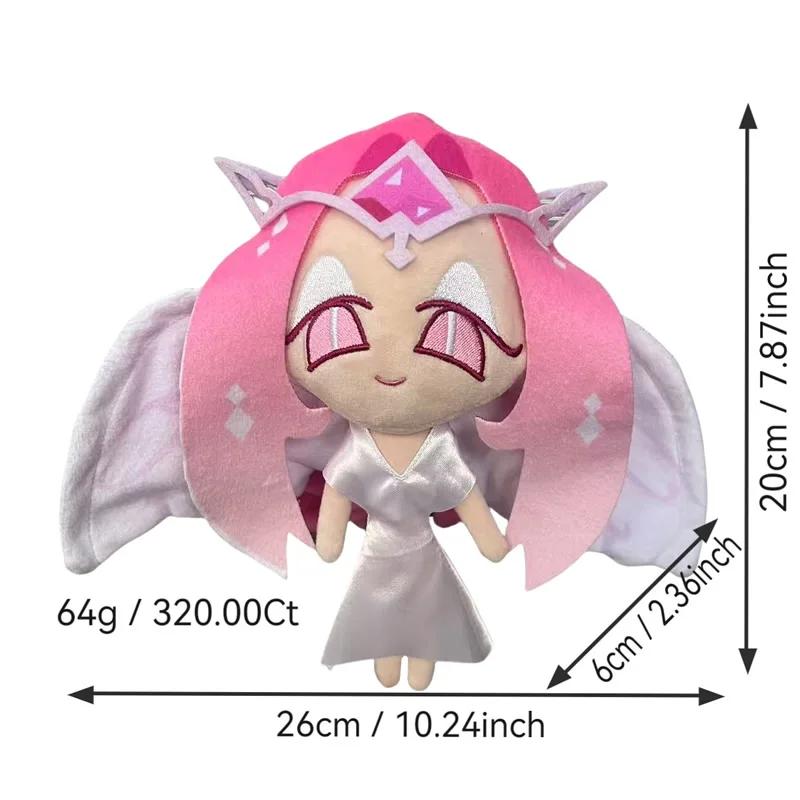 Ewige Zuckerplätzchen Plüschtiere Cookie Run Kingdom Plüschtier Anime Stilles Salz Schatten Milchplätzchen Stoffkissen Puppen Geschenke rosa von Joom DACH