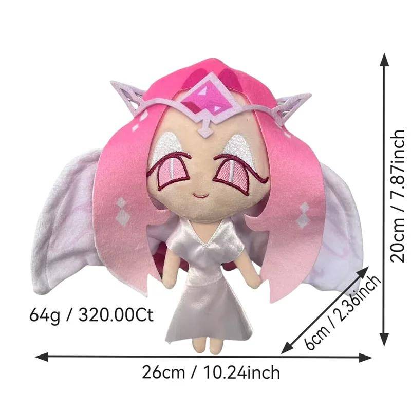 Ewige Zuckerplätzchen Plüschtiere Cookie Run Kingdom Plüschtier Anime Stilles Salz Schatten Milchplätzchen Stoffkissen Puppen Geschenke rosa von Joom DACH