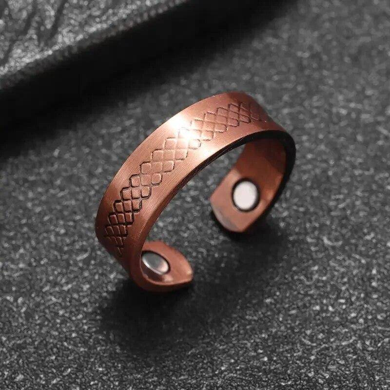 Excalibur-Öffnungsringe für Männer, mittelalterlicher Templer-Retro-Schildform, größenveränderbarer Ring, Trend-Accessoires, Schmuckgeschenk resizable von Joom DACH