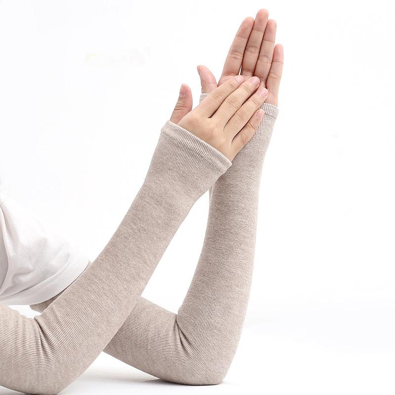 Extra lange Kaschmir-Armstulpen und Ellbogenschützer für Damen und Herren von Joom DACH