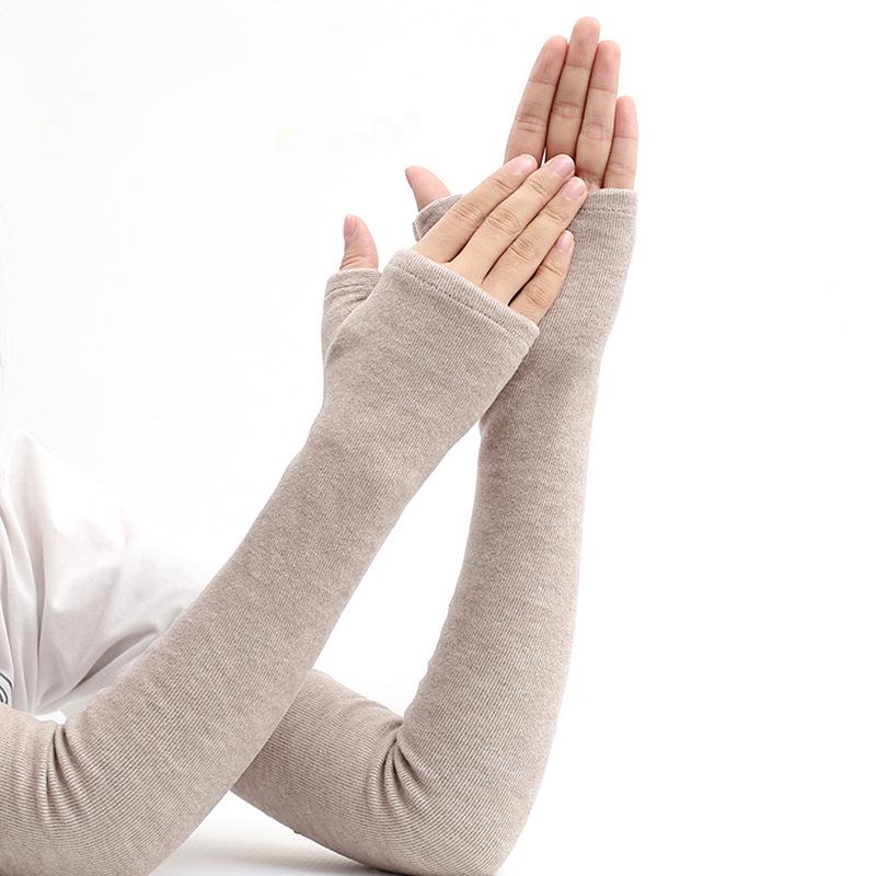 Extra lange Kaschmir-Armstulpen und Ellbogenschützer für Damen und Herren von Joom DACH