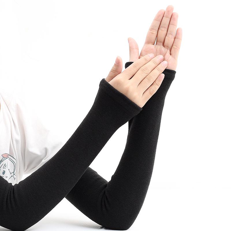 Extra lange Kaschmir-Armstulpen und Ellbogenschützer für Damen und Herren von Joom DACH