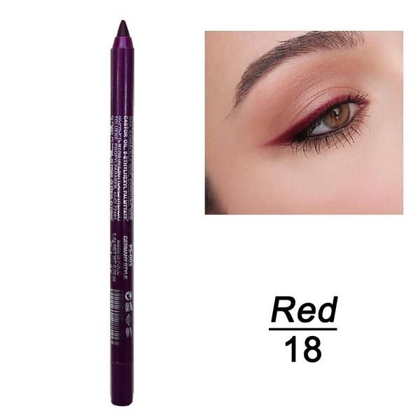 Eyeliner Pen Glitter Eyeliner Bleistift Eyeliner für Frauen wasserdicht farbig B von Joom DACH