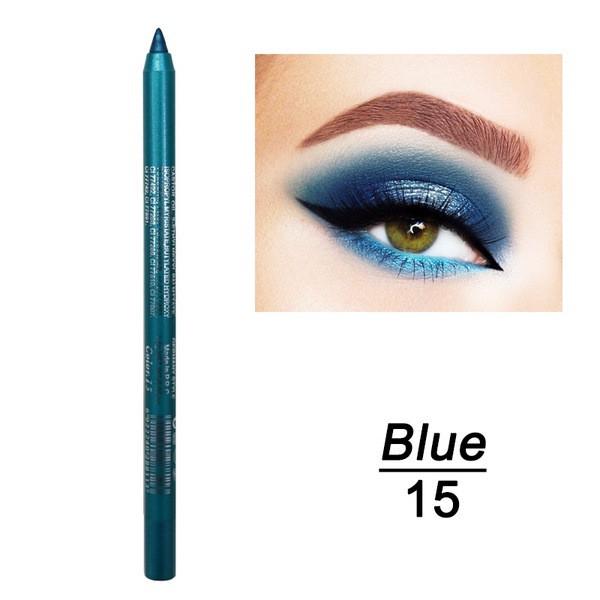 Eyeliner Pen Glitter Eyeliner Bleistift Eyeliner für Frauen wasserdicht farbig L von Joom DACH