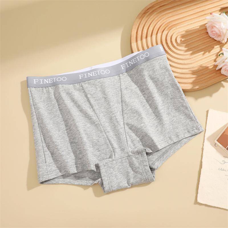 FINETOO Baumwollpanty für Damen, hohe Taille, Boxershorts, bequeme Slips, Damenunterhosen M graue FINETOO Baumwollpanty für Damen, hohe Taille, Boxershorts, bequeme Slips, Damenunterhosen M graue von Joom DACH