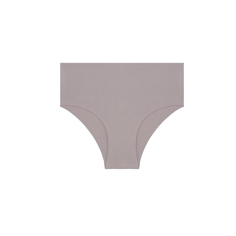 FINETOO Eisseide-Höschen mit hoher Taille für Damen, bequeme Shapewear, brasilianisches Höschen, nahtlose Slips XL von Joom DACH
