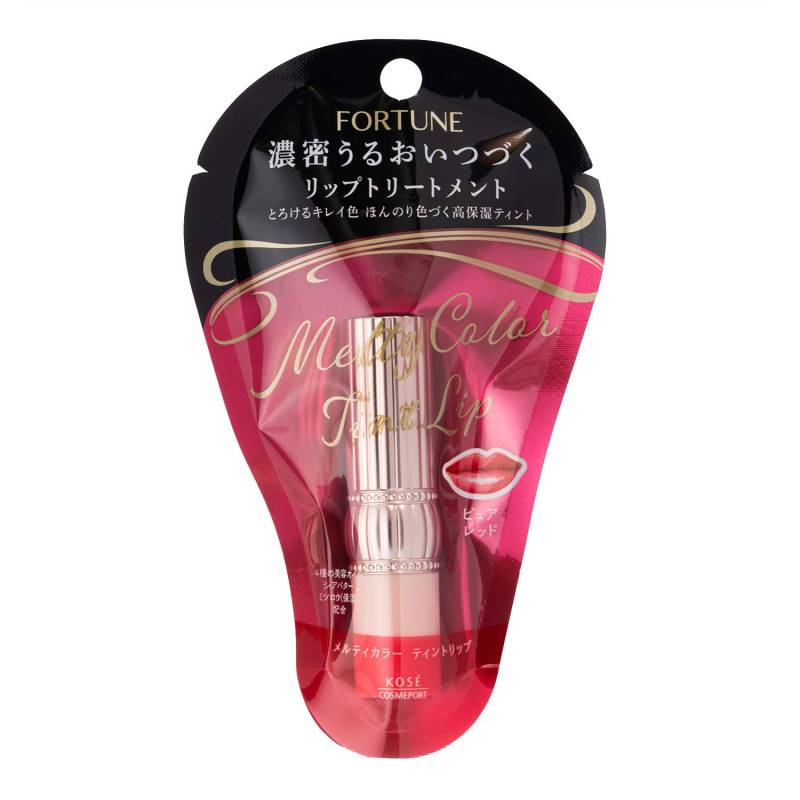 FORTUNE KOSE Melty Color Tint Lip Lip Cream with a subtle Blooming Berry scent Pure Red 3.4g (x 1) von Joom DACH