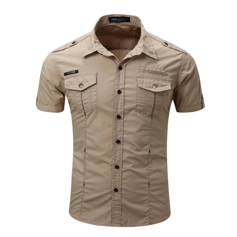 FREDD MARSHALL Herrenhemd 2021 Neues Herren-Frachthemd Mode-Freizeithemd Sommerstil 100% Baumwolle Solides Herren-Freizeithemd Plus Größe S-3XL 55888 XL khaki FREDD MARSHALL Herrenhemd 2021 Neues Herren-Frachthemd Mode-Freizeithemd Sommerstil 100% Baumwolle Solides Herren-Freizeithemd Plus Größe S-3XL 55888 XL khaki von Joom DACH
